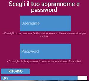 Registrazione 